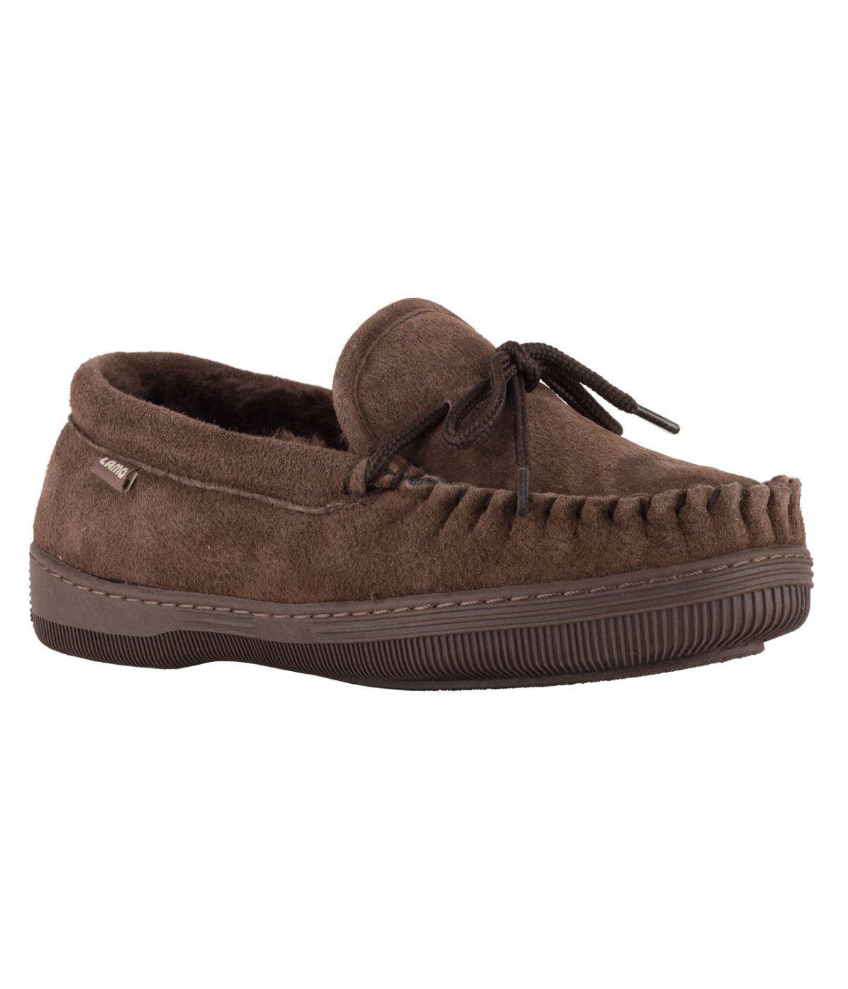 Classic Ladies Moc in Suede Chocolate