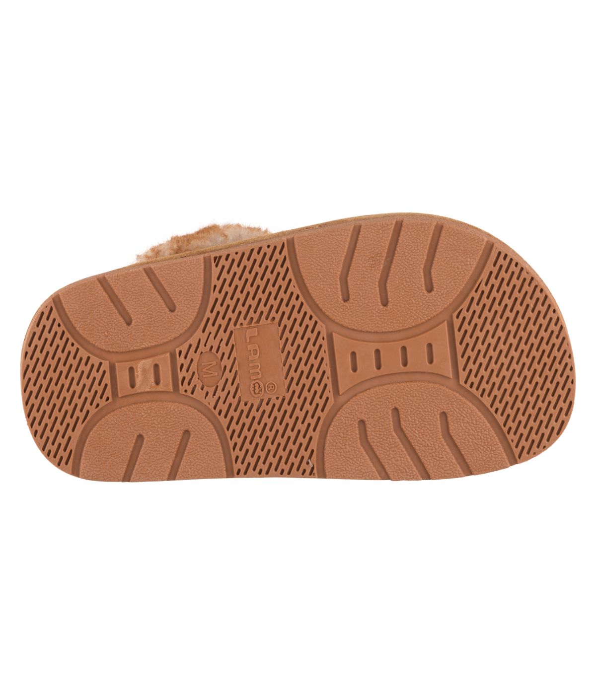 Ladies Classic suede Scuff slipper Chestnut