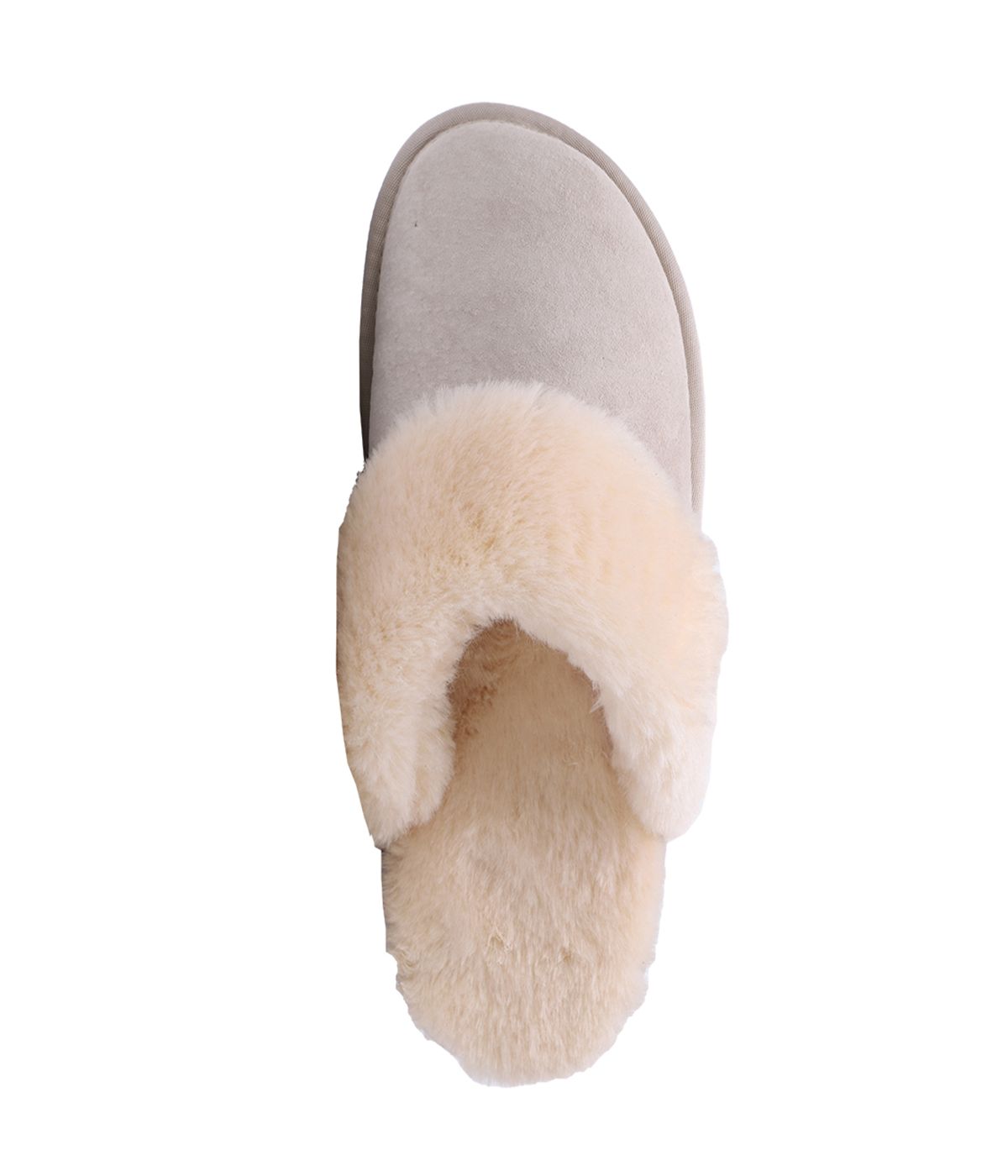 Ladies Classic suede Scuff slipper Dove