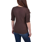 Rouched Sleeve Top 2