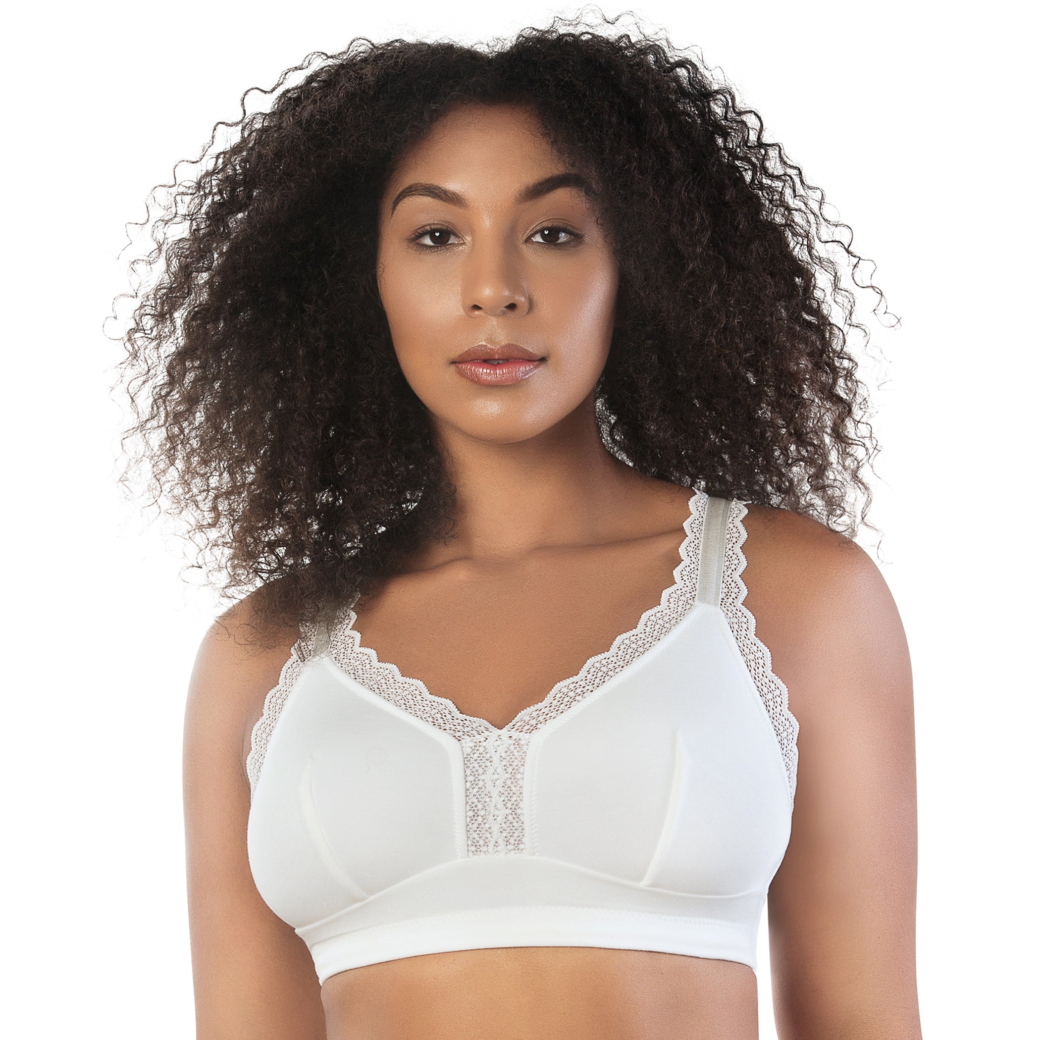 Dalis Wire-Free Bralette-Pearl White-30D-1