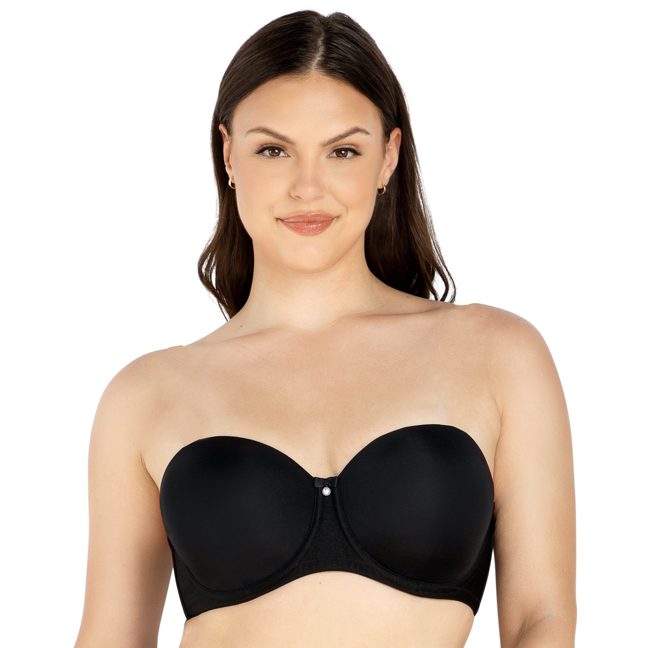 Elise Strapless Bra-Black-30D-1