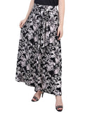 Maxi Skirt With Sash Waist Tie 2