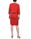 2 Piece Dress Set 2 Red