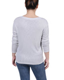 Long Sleeve Ribbed Henley Top 2