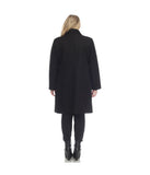 Plus Size Classic Walker Coat Black