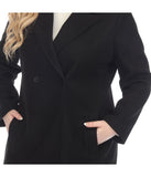 Plus Size Classic Walker Coat Black