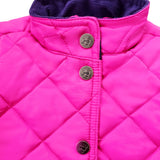 Pink Barbour Coat with Snaps