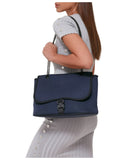 Flap Chain Bag Deep Blue