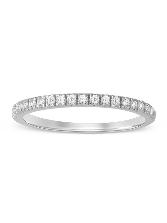 1/4ct TDW Diamond Wedding Band