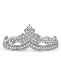 1/8ct TDW Diamond Crown For Her Ring