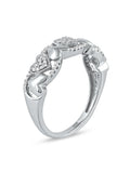 1/6ct TDW Diamond Heart Fashion Ring