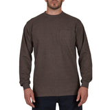 Extended-Tail Long Sleeve Pocket Shirt