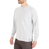 Extended-Tail Long Sleeve Pocket Shirt