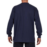 Extended-Tail Long Sleeve Pocket Shirt