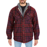 Sherpa-Lined Microfleece Shirt Jacket