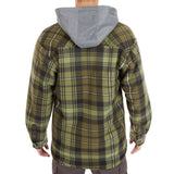 Sherpa-Lined Microfleece Shirt Jacket