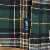 Sherpa-Lined Cotton Flannel Shirt Jacket