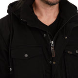 Sherpa-Lined Duck Work Jacket