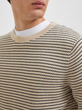 Robin Knit Stripe Crew Neck