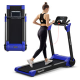 Folding 2.25 Horsepower Electric Treadmill Running Machine APP Control Bluetooth