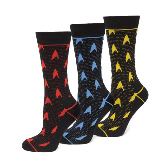 Star-Trek-3-Pair-Sock-Gift-Set-Black-1