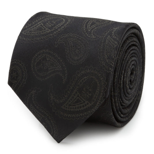 Darth-Vader-Paisley-Black-Silk-Mens-Tie-Black-1