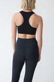 Sun Racer-Back Double Layered Sports Tank Bra