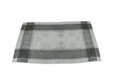 Cleopatra Linen Placemats Set of 6 Grey