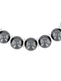 Stainless Steel Hematite Bead Bolo Bracelet