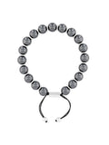 Stainless Steel Hematite Bead Bolo Bracelet