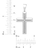 .03Ct Stainless Steel Cross Pendant