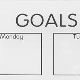 Acrylic Weekly Calendar Dry Erase Board