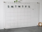 Reusable Acrylic Wall Calendar