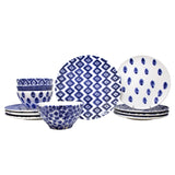 Santorini Assorted 12 Piece Place Setting