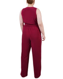 Sleeveless Belted Jumpsuit 3