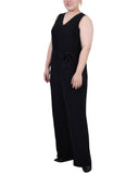 Sleeveless Belted Jumpsuit 3