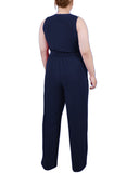 Sleeveless Belted Jumpsuit 3