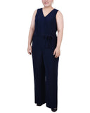 Sleeveless Belted Jumpsuit 3