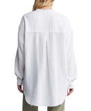 Taylee Ls Oversized Dbl Pkt Shirt