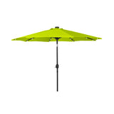 9 ft Outdoor Patio Solar LED Market Table Umbrella