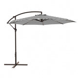 10 Ft Outdoor Patio Cantilever Offset Umbrella