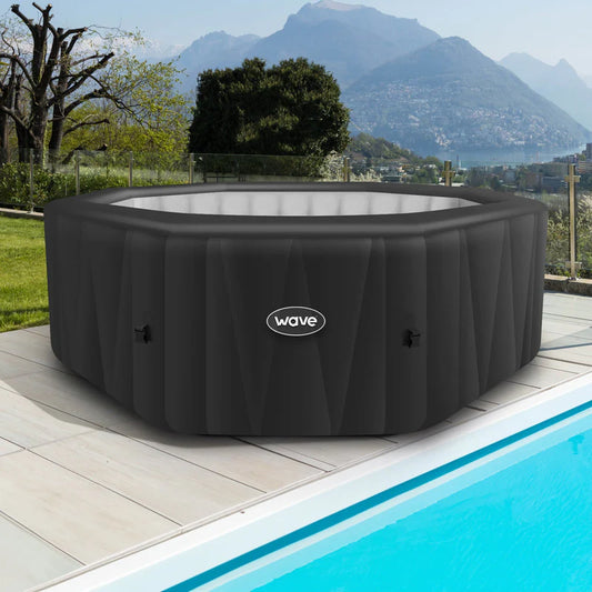 Avenli Aegean 6-Person Rigid Foam Wall Portable Hot Tub Spa