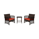 3-Piece Outdoor Patio Seating Conversation Set