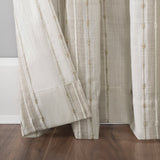 Slub Texture Stripe Cotton Curtain