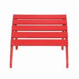 Outdoor Patio Folding Adirondack Ottoman