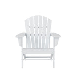 Altura Outdoor Adirondack Chair with Ottoman 2-Piece Set