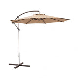 10 Ft Outdoor Patio Cantilever Offset Umbrella