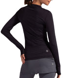 BloqUV Women's UPF 50+ Sun Protection Long Sleeve Sun Shirt 24/7 Top-2X-Black-2