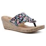 Beachball Espadrille Wedge Sandal